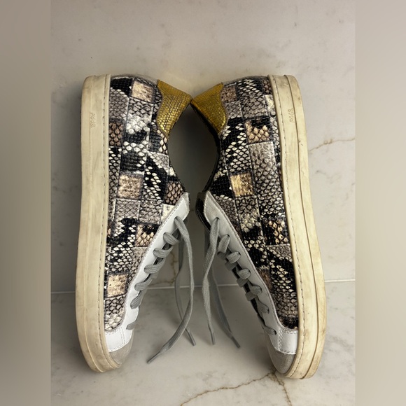 P448 Picasso Women’s Sneakers Reptile Python - Picture 16 of 16